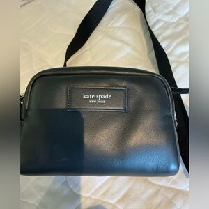 Kate Spade Black Leather Shoulder Bag